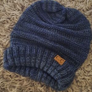 C.C Blue Knit Beanie